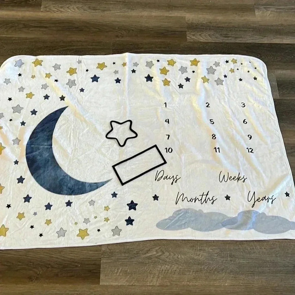 (9)NWT milestone  blanket - Picture 1 of 1